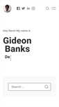 Mobile Screenshot of gideonbanks.com